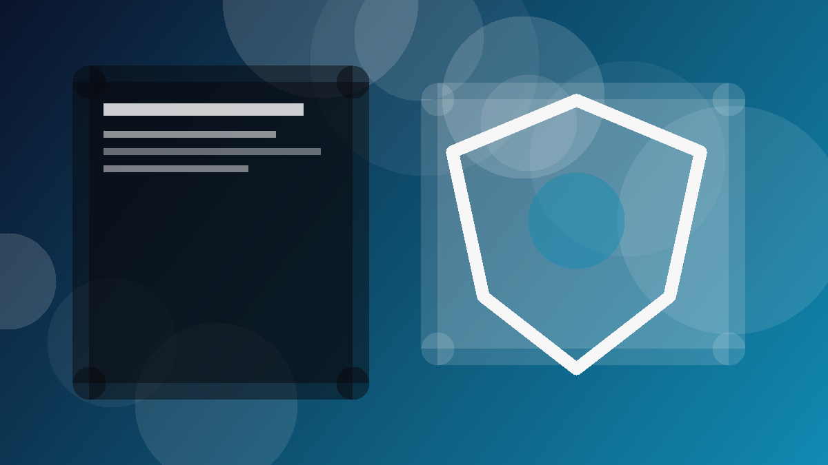Privacy-first analytics lock and chart illustration