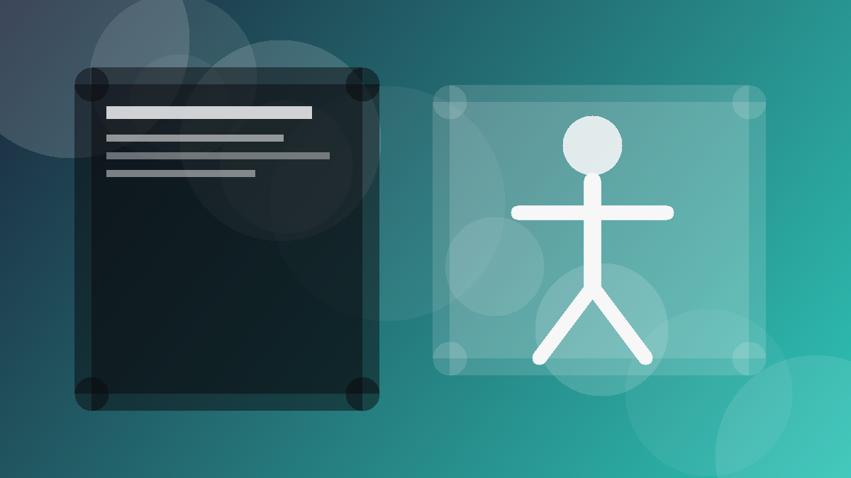 UI UX design accessibility and layout illustration